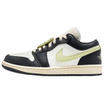 Air Jordan 1 Low Fall League Moteri&scaron;ki sportbačiai Juodi, Kreminiai, Angracito spalvos HQ3009-003 36