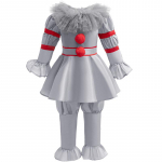 Vaikų Džokerio Cosplay Kostiumas Siaubo Pūstos Rankovės Tiulio Apykaklė Kelnės Helovinas Kalėdos 140cm gray
