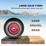 80KG Keliamoji galia Sulankstomas baidarių vežimėlis Energiją taupantis Dviejų ratų vežimėlis baidarei, kanojai, valčiai