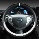 for Nissan Leaf ZE0/AZE0 ZE1 2010~2023 PU Leather Car Steering Wheel Cover High Quality Fast Shipping Auto Accessories O Shape Black