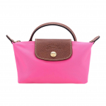 Longchamp Le Pliage 17 Valentino dienos leidimas Trumpa rankena Užsegamas užtrauktuku Pirkinių krep&scaron;ys Moteri&scaron;kas pirkinių krep&scaron;ys Saldainio rožinis 34175089P73 Shopping Bag Set(Basic Set+Shopping Bag)