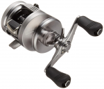 Shimano Calcutta Conquest DC 200HG De&scaron;inysis Baitcasting Ritės Jūros E&scaron;eriams Dvigubos A&scaron;ies pilka spalva