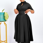 Moteri&scaron;ka eleganti&scaron;ka ilga suknelė prabangi vakarėliui su karoliukais A formos moteri&scaron;ki Vestidos Mujer suknelė nauja vasaros moteri&scaron;ka vakarėlio suknelė XXXL juoda