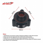 T9458 Mercedes C180 C250 C300 Automobilio BOV Adapteris DV+ Blow off Diverter Valve T9458 Performance Racing Variklio Dalis