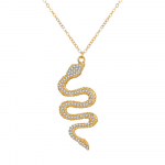 Snake Pendant Necklace Fashion Trend Girl Necklace Temperament Necklace