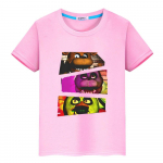FNAF 100% medvilnės vasariniai mar&scaron;kinėliai animaciniu spaudu anime mar&scaron;kinėliai trumpi berniukų vir&scaron;ūnės me&scaron;kutis zuikutis pasididžiavimo mar&scaron;kinėliai y2k vienas gabalas vaiki&scaron;ki drabužiai mergaitėms 160