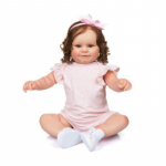 50/60 cm grožio regeneruota lėlė Maddie mink&scaron;to audinio kūnas Reborn Baby Dolls Mergaitei Mažyliui Vaiko &scaron;ventinė dovana seniui, lydi lėlės žaislus kūdikiams 50cm