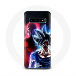 Coque pour Samsung Galaxy S10 edge Anime Dragon Ball Goku et Jiren