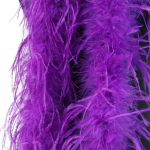 Spalvinga 1 sluoksnio stručio plunksna Boa 2 metrų plunksnų skara vestuvinių drabužių dekoravimui, siuvimui amatai, kostiumai, drabužių priedai L žalia