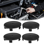 4 vnt. 68 mm Automobilio Rato Centrinis Gaubtas Padangos Ratlankio Stebulės Gaubtelis Universalus ABS Plastikas Juodas Stebulės Centro Gaubtas Automobilio Aksesuarai CHINA