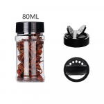 BBQ Pepper Shakers Camping Prieskonių Indelis Naujas Pagardų Butelis 80ml