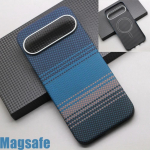 Matte Kietos Anglies Pluo&scaron;to Tekstūros Ra&scaron;to Telefono Dėklas Google Pixel 10 Pro XL Itin plonas Aramidinio Pluo&scaron;to Magnetinis Belaidis Įkrovimas Apsauginis Dangtelis for Pixel 10
