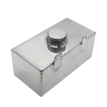 Priekinio stiklo ploviklio bakelis Aliuminio lydinys Poliruotas Tarpinio au&scaron;intuvo pur&scaron;kimo bakas 2 litrai