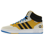 Adidas Neo Hoops 3.0 Laisvalaikio Patogūs Patvarūs Vidutinio Auk&scaron;čio Sportbačiai Unisex Sneakeriai Smėlio spalvos FZ6570 36