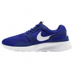 Nike Kaishi Patogūs Madingi Odiniai Patvarūs Kvėpuojantys Žemi Bėgimo Bateliai Moteri&scaron;ki Kedai Mėlyni Balti 654845-411 36.5