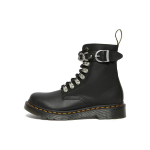 Dr. Martens 1460 Odiniai Grandinėlė Metaline Sagtimi Trumpiauliai Batai Moteri&scaron;ki Batai Juodi 27266001 38