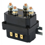 Universalus 250A 12 voltų gervės solenoidinis kontaktorius relė gervės svirtinis jungiklis nyk&scaron;čiu 5000 svarų - 7000 svarų ATV UTV 4WD gervėms