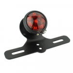 YIBO Motociklas Triumph Custom Retro Galinis Žibintas Galiniai Stabdžių Žibintai Valstybinio Numerio Ap&scaron;vietimo Laikiklis juoda