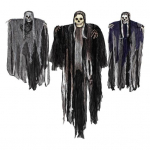 Kabantis vaiduoklis Helovino dekoras Baisus tikrovi&scaron;kas statomas skeleto dekoras baisu atmosferos i&scaron;dėstymas vaiduokli&scaron;kam namui A