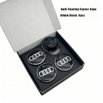 2026 Kar&scaron;tos 4 vnt. 60 mm 61 mm 68 mm 69 mm Automobilio Plaukiojančios Centrinės Gaubteliai Audi A3 A4 A5 A6 A7 A8 A1 A2 S3 S4 S5 S6 Ratlankio Gaubteliai Aksesuarai