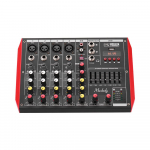 &bdquo;Muslady D6&ldquo; mai&scaron;ytuvo pultas, ne&scaron;iojamas su 6 kanalų &bdquo;Mixer EQ&ldquo; 7 juostų 6-Channel-EU juoda