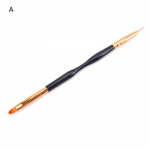 Nagų UV gelio &scaron;epetėlis French Stripe Liner Pen Manikiūro Itin plonos linijos ta&scaron;kiniai &scaron;epetėliai