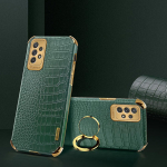 A53 5G Case krokodilo odinis dėklas, skirtas Samsung Galaxy A53 A73 A33 A13 A52S A52 A72 A32 A12 A22 A82 5G dangtelis automobilio magnetinis žiedas A12