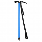 Lauko stovyklavimo ledo kirvis, aliuminio lydinio alpinizmo kirvis, 70 cm pėsčiųjų rinkinys stovyklavimui mėlyna