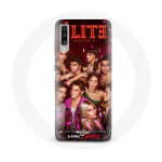 Coque pour Samsung Galaxy A50 Elite s&eacute;rie saison 5 equipages les couples d'acteurs