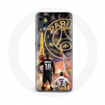 Coque pour Huawei P20 Pro PSG Neymar et Mbapp&eacute; Joyeux no&euml;l