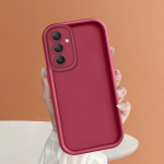 Mink&scaron;tas silikoninis TPU telefono korpusas, visi&scaron;kai dengiantis fotoaparatą, atsparus smūgiams, guminis dėklas, skirtas Samsung Samsung A03 balta