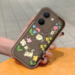 Mink&scaron;tas silikoninis kvadratinių kopėčių spausdinimo ra&scaron;tų telefono korpusas, pilnas dangtis, fotoaparatas, atsparus smūgiams, guminis dėklas, skirtas Vivo Vivo V23 Pro 5G juoda