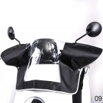 Motociklo Oksfordo medžiaginis galvos dangtelis vandeniui atsparus lietaus dangtelis Motociklo skydelio dangtelis Apsauginis nuo dulkių Apsauginis kremas nuo saulės Universalūs moto priedai juoda