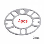 4 vnt Automobilių ratų tarpikliai Aliuminio ratų tarpikliai tarpiklių plok&scaron;tė, skirta 4 kai&scaron;čiams 5 kai&scaron;čiai 4x100 4x114,3 5x105 5x108 5x112 5x115 5x114,3 5x120