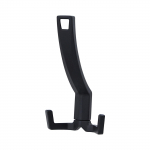 Kablys Lengvas Prabangus Kūrybi&scaron;kas dvigubas kabantis rūbai Kabliukas perforuoto lydinio Miegamasis Svetainė Įėjimo batų spintelė Drabužių spinta Metalinis palto kabliukas One Size &scaron;viesiai pilka spalva