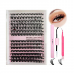 Blakstienų suri&scaron;imas ir sandarinimas 10 ml individualių blakstienų klijų ir sandarinimo priemonių, ypač stiprios fiksacijos blakstienų priauginimo ir klijų &scaron;alinimo 5 ml pincetų rinkinys