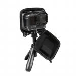 Kietas ne&scaron;iojamasis dėklas Hero 11 10 9 8 7 6 5 vandeniui atsparus dėklas Mini Shell Bag Box Dji Osmo Action 3 2 Kamera Insta360 One Rs R