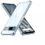 1,5 mm storio skaidrus oro pagalvės telefono dėklas, skirtas &bdquo;Google Pixel 8A&ldquo;, 8 Pro, 6A, 7A, 9A, 6, 7, 8, 9 Pro XL 5G&ldquo;, atsparus smūgiams, &bdquo;Fundas&ldquo; Google Pixel 6 gryna