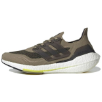 adidas UltraBoost 21 Orbit Green Vyri&scaron;ki sportbačiai Core-Black Acid-Yellow S23879 42⅔