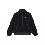 Nike Nsw Swoosh Pliu&scaron;inis &scaron;varkas su stačia apykakle Moteri&scaron;ki &scaron;varkai Juodas DR5629-010 S