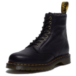 Dr. Martens 1460 Su dirbtiniu kailiu, i&scaron; grizlio odos, suvarstomi batai juodi unisex sportbačiai 31873001 38