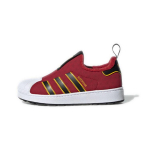 Adidas Originals Superstar 360 Wtr C Patvarūs kvėpuojantys žemi vaiki&scaron;ki riedlenčių bateliai Vaiki&scaron;ki kedai Raudoni Juodi EE6417 28