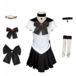 Anime aprangos Mėnulio Cosplay kostiumas moterims, mergaitėms 150