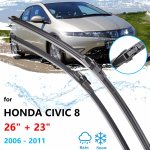 Honda Civic 8 FK1 2 3 FN1 2 3 4 2006~2011 Hečbekas Priekinio Stiklo Valytuvai Priekinis Stiklas Automobilis RHD