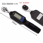Mini skaitmeninis ekranas sukimo raktas didelio tikslumo 100 Nm sukimo matavimo įrankis automobilio ir dviračio remonto veržliaraktis ES2-006AN-1/4
