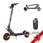 Kukirin G2 Pro VMP Road Legal E-Scooter (Spain) with 500W, 48V 15.6Ah, 25km/h Max Speed, 9 Tires, Dual Disc Brakes, Dual Shock Absorbers, IP54 G2ProVMP+Helmet (Split Up, 2 parcels) juoda