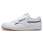 Reebok Club C 85 Juodi Balti Raudoni Skate Batai 'Juodi Balti Raudoni' FW4299 39