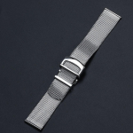 20 22mm Milanese tinklelio nerūdijančio plieno laikrodžio apyrankė IWC Pilot's Portuguese PORTOFINO keičiama apyrankė Laikrodžio aksesuaras 20mm sidabras