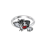 Swarovski Looney Tunes Sylvester galvos žiedas Unisex papuo&scaron;alas 5513232 55