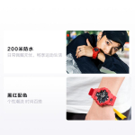 CASIO G-SHOCK serijos trimačiai dideli rodyklės madingas laisvalaikio sportinis dvigubo ekrano vandeniui ir smūgiams atsparus laikrodis Kvarcinis vyri&scaron;kas wa GA-700-4APR juoda